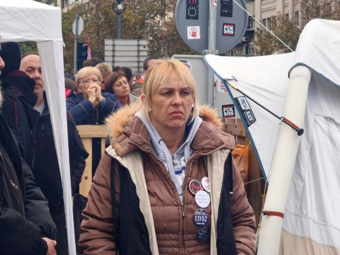 Dijana Hrka 11. dan bez hrane: Hitna pomoć intervenisala dva puta danas