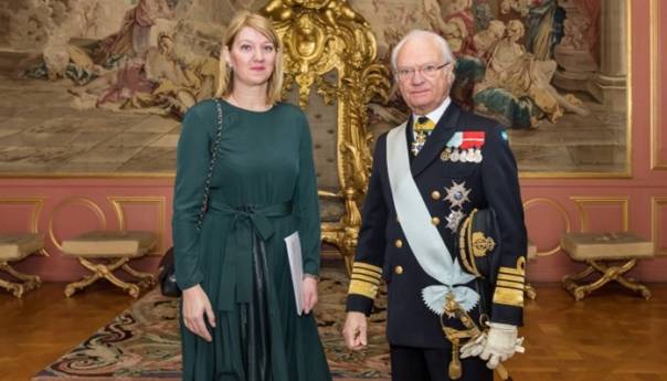 Dilberović predala akreditivna pisma kralju Carlu XVI Gustafu