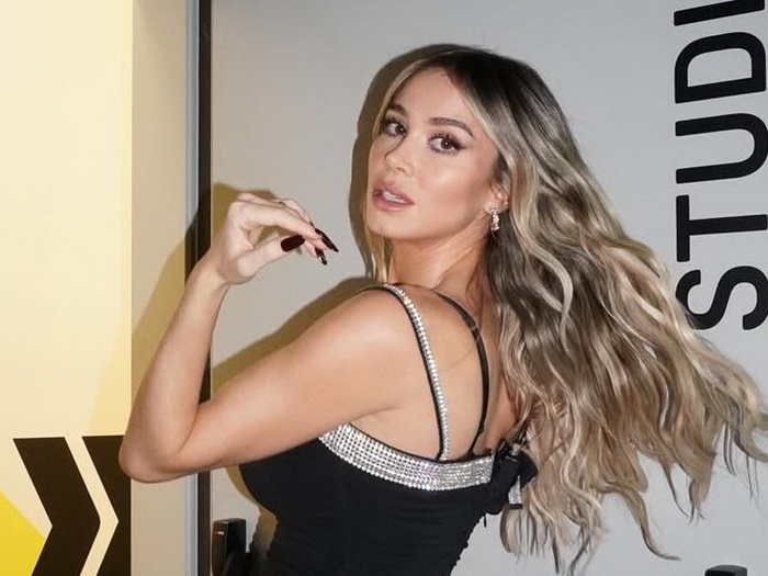 Diletta Leotta u uskoj crnoj haljini pokazala trudnički trbuh