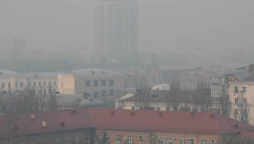 Dim od šumskih požara kod Černobila prekrio Kijev