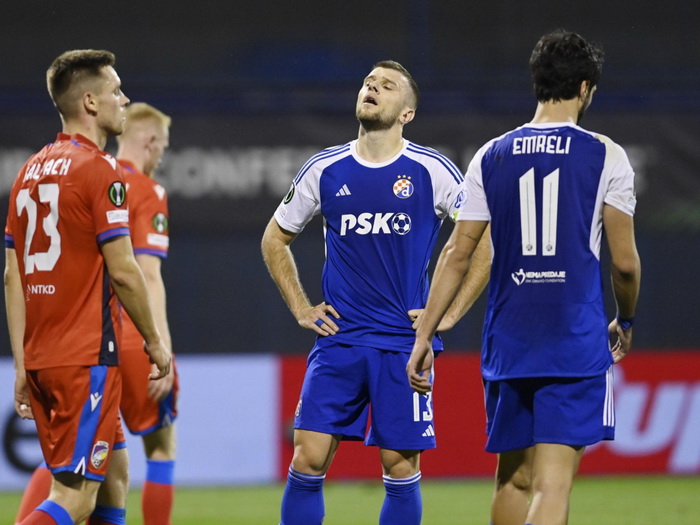 Dinamo poražen na Maksimiru od Plzena