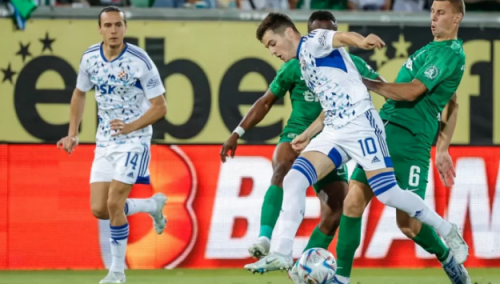 Dinamo slavio u Bugarskoj, Menalo ušao u drugom poluvremenu