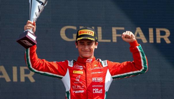 Dino Beganović debitovao u Formuli 3 i odmah završio na postolju