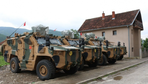 Dio turskih trupa KFOR-a stacioniran u Zubinom Potoku