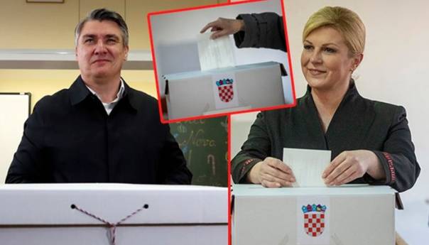 DIP objavio prve rezultate: Milanović 54,01 posto, Kolinda 45,99 posto