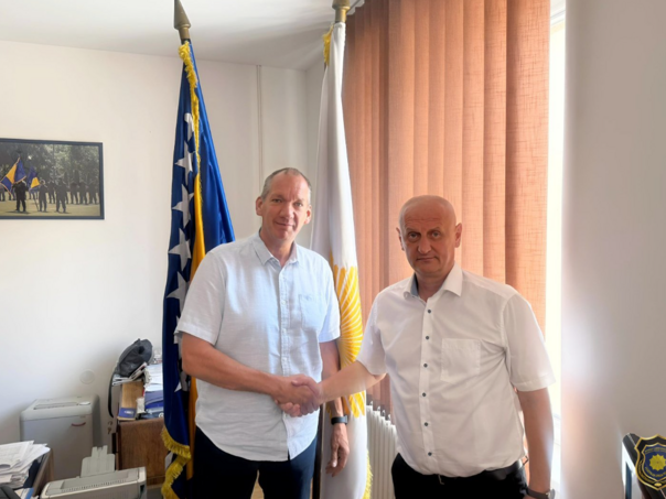 Direktor Munjić održao sastanak s policijskim atašeom Kraljevine Velike Britanije