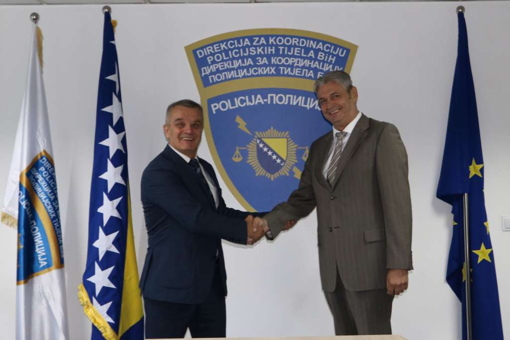 Direktori DKTP i AFIV o sporazumu koji će omogućiti pristup bazama INTERPOL-a