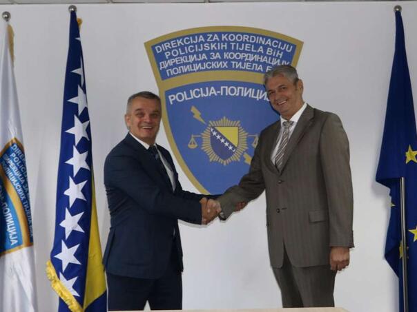 Direktori DKTP i AFIV o sporazumu koji će omogućiti pristup bazama INTERPOL-a