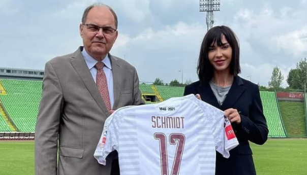 Direktorica FK Sarajevo ugostila Schmidta
