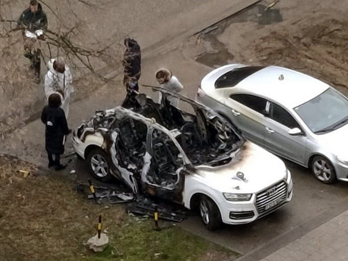 Direktoru Željeznica RS zapaljen auto