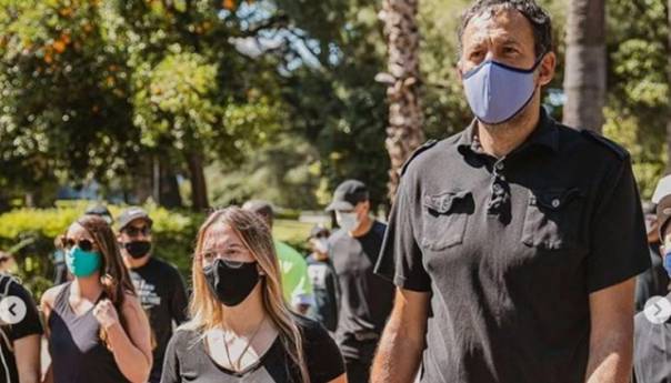 Divac, Stojaković i Bogdanović izašli na proteste u Sakramentu