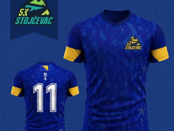 Dizajn inspirisan Zmajevima: Ovogodišnje majice za Stojčevac u bojama bh. dresa