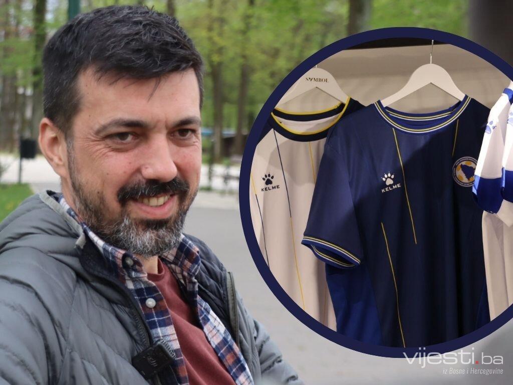 Dizajner dresa BiH: Želio sam da imamo dresove kao velike reprezentacije!