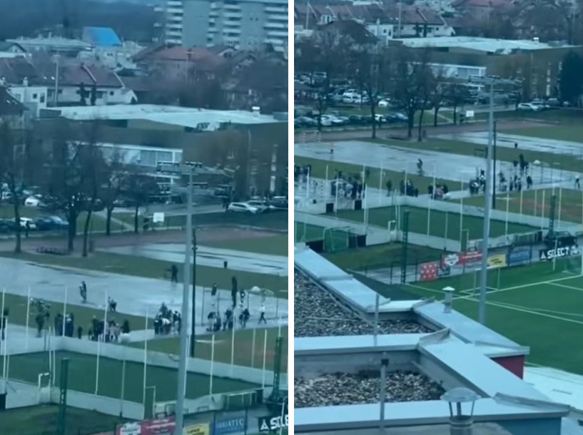 Djeca bježe iz škole nakon napada u Zagrebu