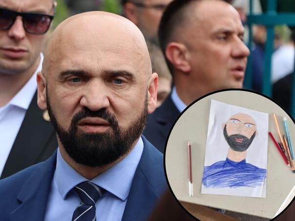 Djeca crtala Ramu Isaka, on im se zahvalio i svima pokazao crteže