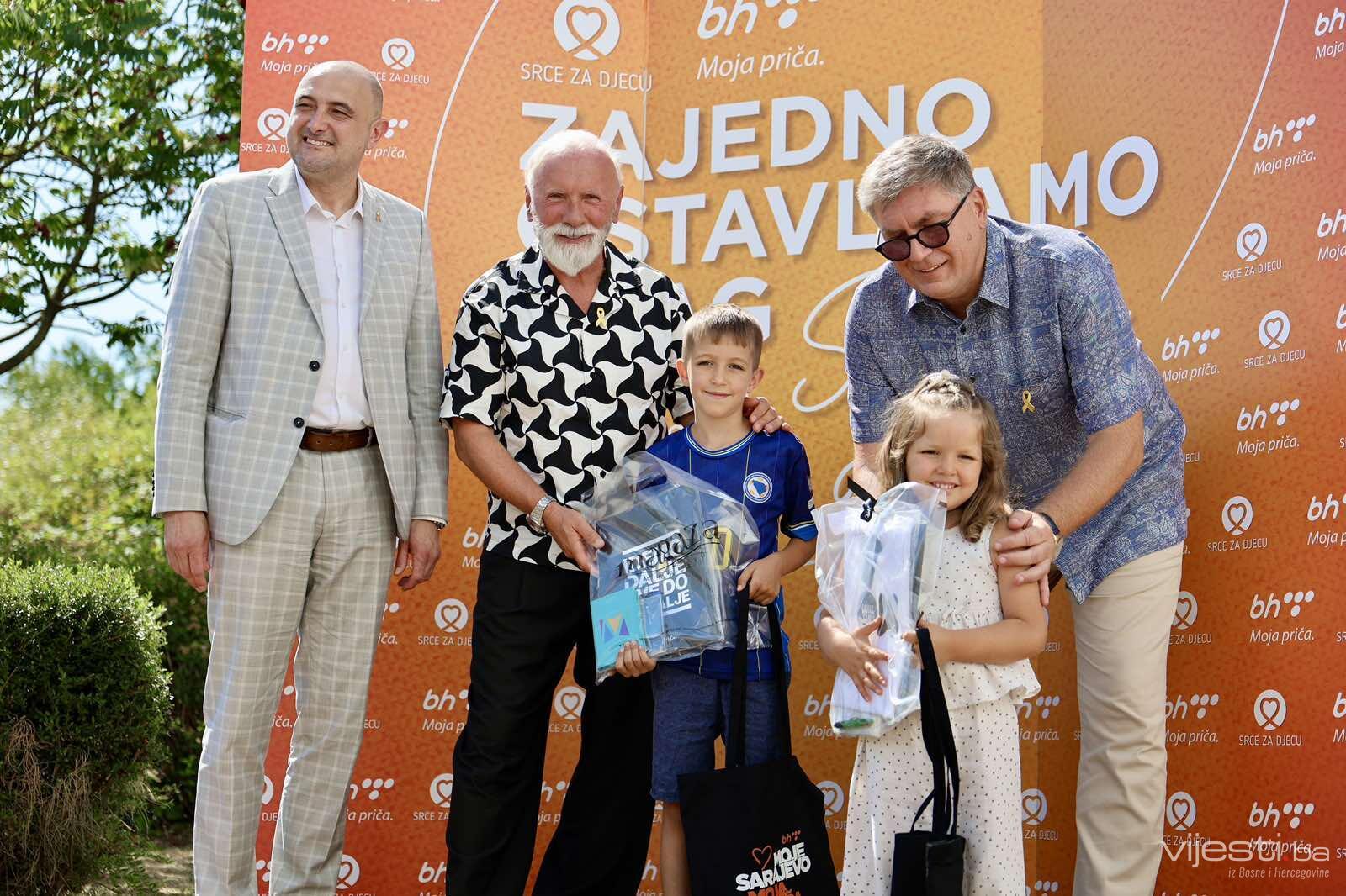 Djeca, Dino Merlin i BH Telecom zajedno ispisali priču u Roditeljskoj kući