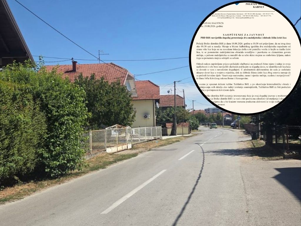 Dječacima skinuli majice u Brčkom: Prijava protiv napadača se "izgubila"