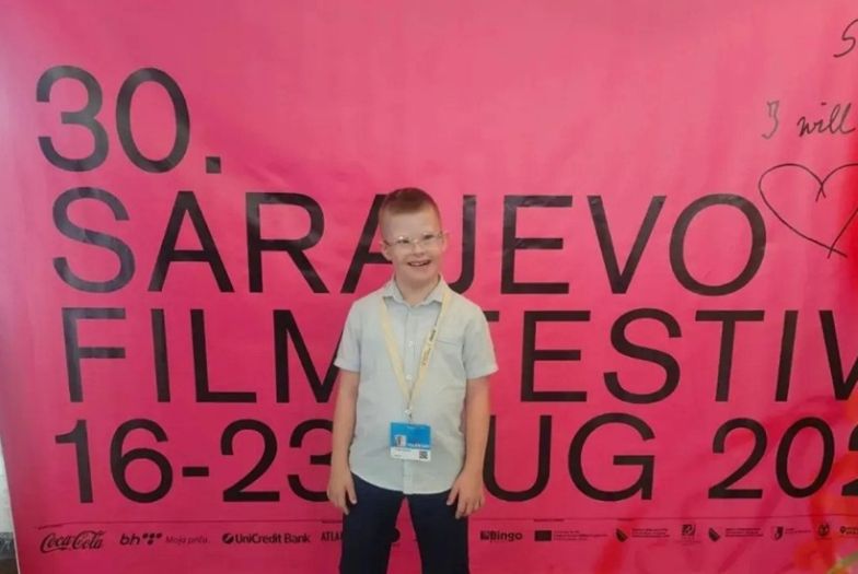 Dječak Husejn Šabanović prvi član žirija s Down sindromom na SFF-u