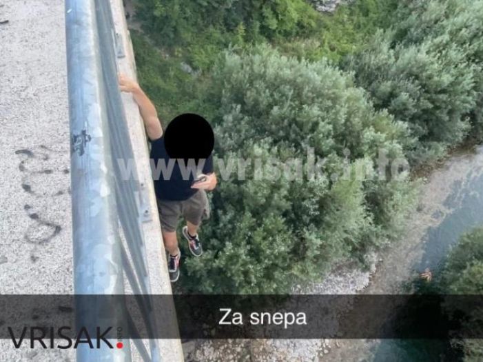 Dječak u Širokom Brijegu visio iznad provalije kako bi se slikao za Snapchat
