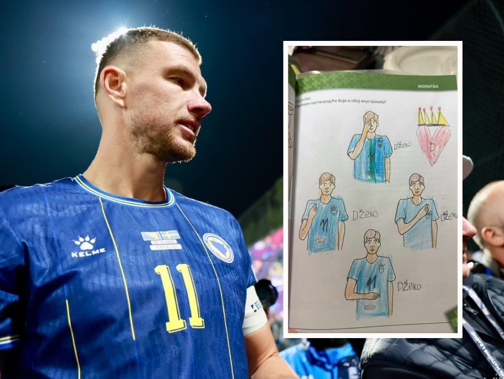 Dječak Uroš (7) nacrtao Džeku kako se krsti, ima samo jednu želju od Dijamanta