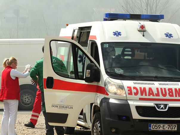 Djevojčica povrijeđena u saobraćajnoj nesreći