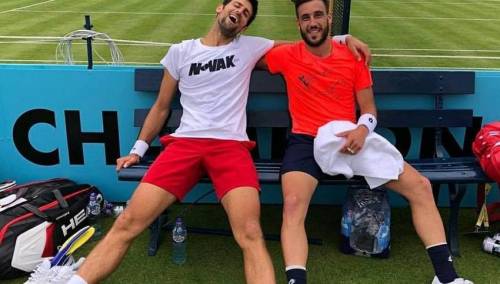 Đoković i Džumhur zajedno trenirali u Beogradu