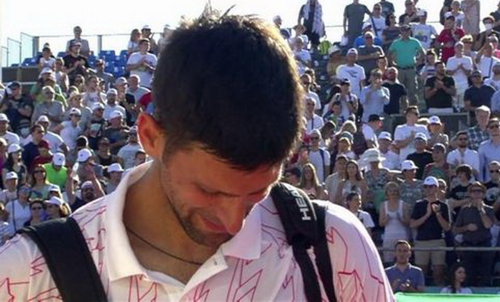 Đoković jecao pred beogradskom publikom: Sjetio sam se djetinjstva...