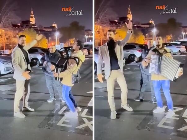 Đoković nakon koncerta izašao među muzičare i zapjevao "Skitnicu"