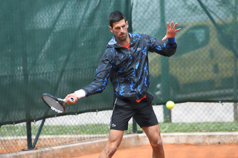 Đoković nastavio pripreme u Sarajevu