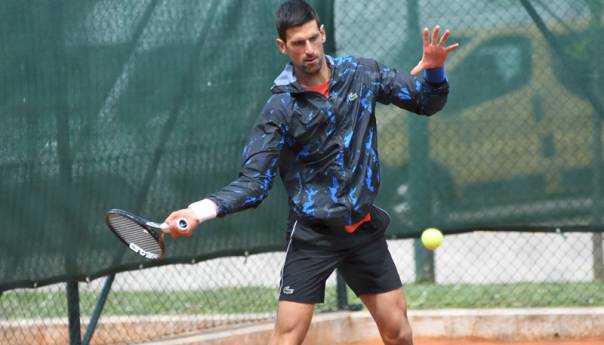 Đoković nastavio pripreme u Sarajevu