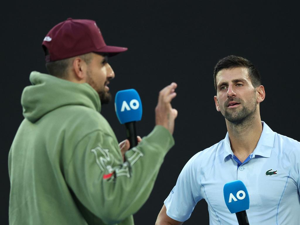 Đoković obavio intervju s Kyrgiosom i odao mu tajnu 'ljubavi' s drvetom u Melbourneu