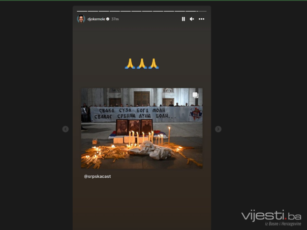 Đoković odao počast teroristima ubijenim na Kosovu