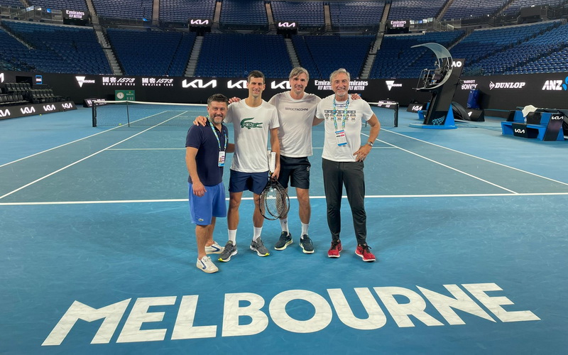 Đoković odradio prvi trening u Australiji
