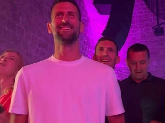 Đoković se pojavio na Severininom koncertu u Dubrovniku
