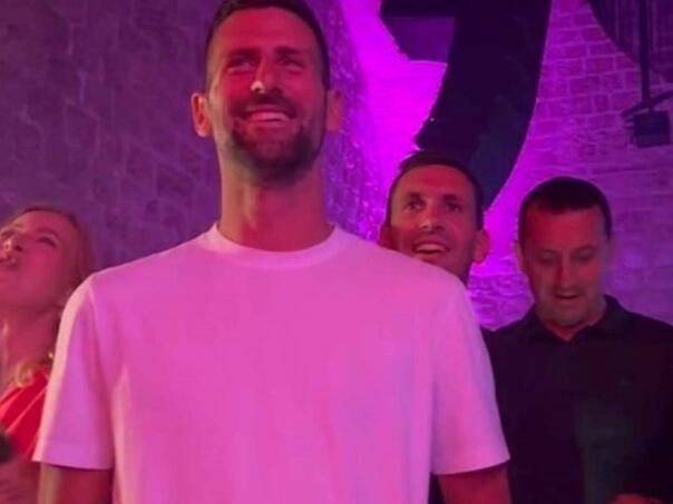 Đoković se pojavio na Severininom koncertu u Dubrovniku