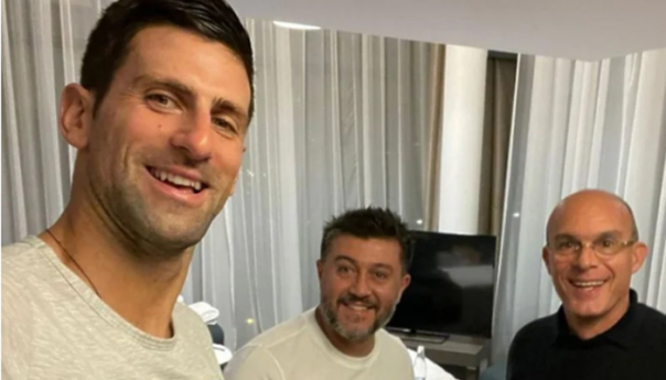 Đoković u majici s likom Tesle se oglasio pred finale