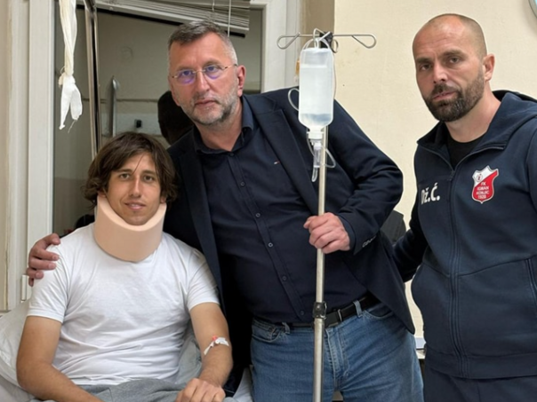 Đorić nakon potresa mozga prvo upitao: Hoću li moći igrati u subotu?