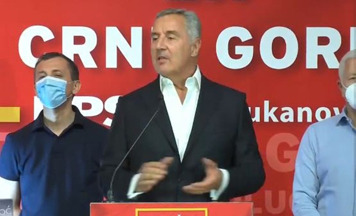 Đukanović: DPS najjača stranka, borba za većinu još traje
