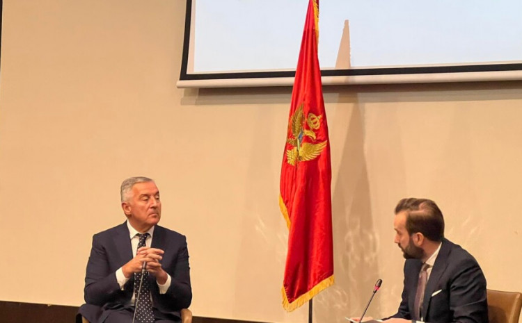 Đukanović: Imamo vlast koja potpuno ignoriše Evropu