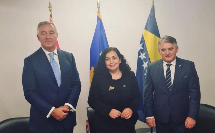 Đukanović, Osmani i Komšić sastali se u Njujorku