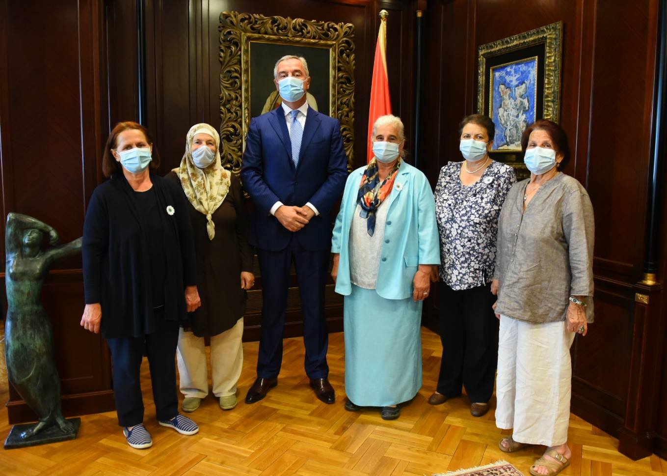 Đukanović razgovarao s majkama Srebrenice i Žepe