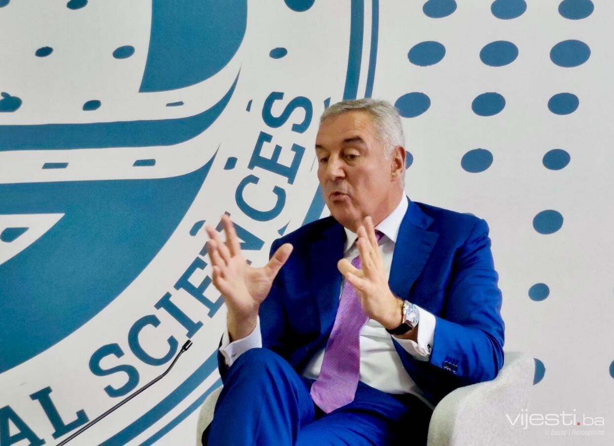 Đukanović: Alternative Dejtonu koje se spominju neminovno vode u rat