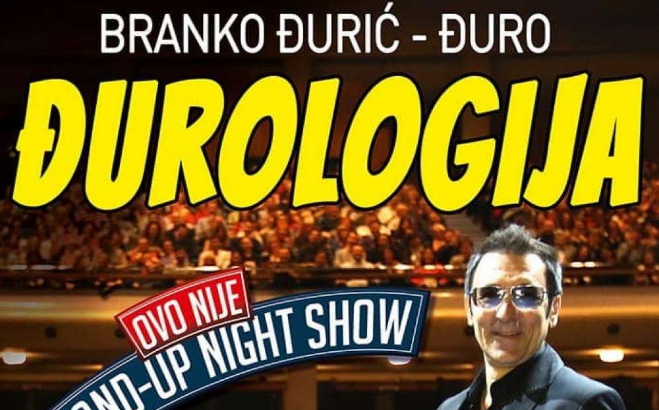 'Đurologija', 90-minutni show stiže u Hercegovinu