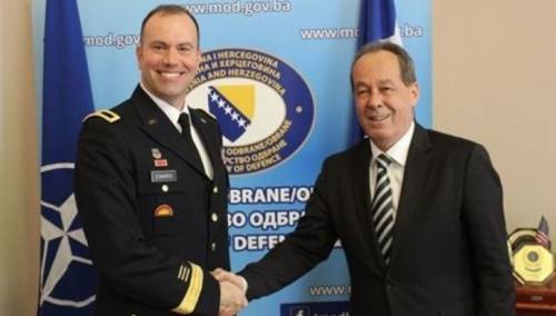 Dobra saradnja MO BiH i NATO Štaba u Sarajevu