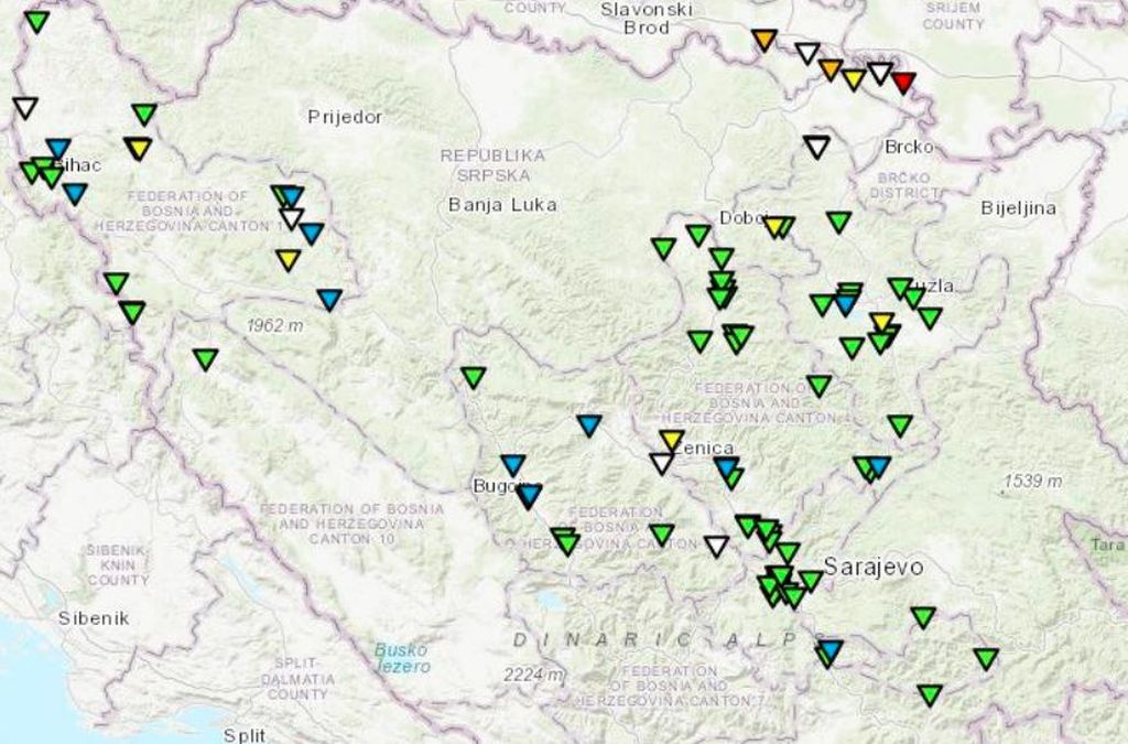 Dobre vijesti: Vodostaji Une, Vrbasa i Bosne nastavljaju padati, Sava stabilno!