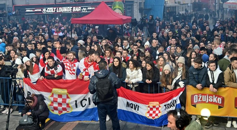Doček Daliću u Livnu: Publika uzvikivala 'Za dom spremni'