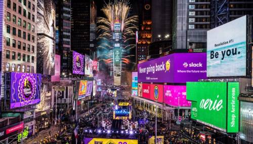 Doček novogodišnje noći na Times Squareu sa dokazom o vakcinaciji