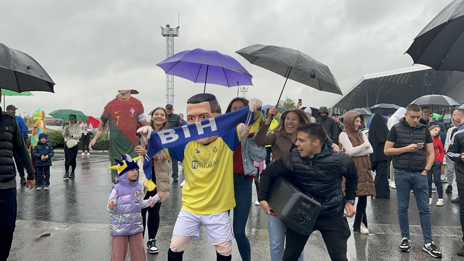 Dočekali ih brojni građani: Portugalci s Ronaldom stigli u BiH