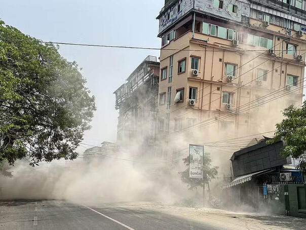 Dodatno porastao broj žrtava razornog zemljotresa u Mijanmaru