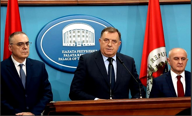 Dodik najavio uvođenje granice s FBiH i povlačenje sudija Ustavnog suda BiH